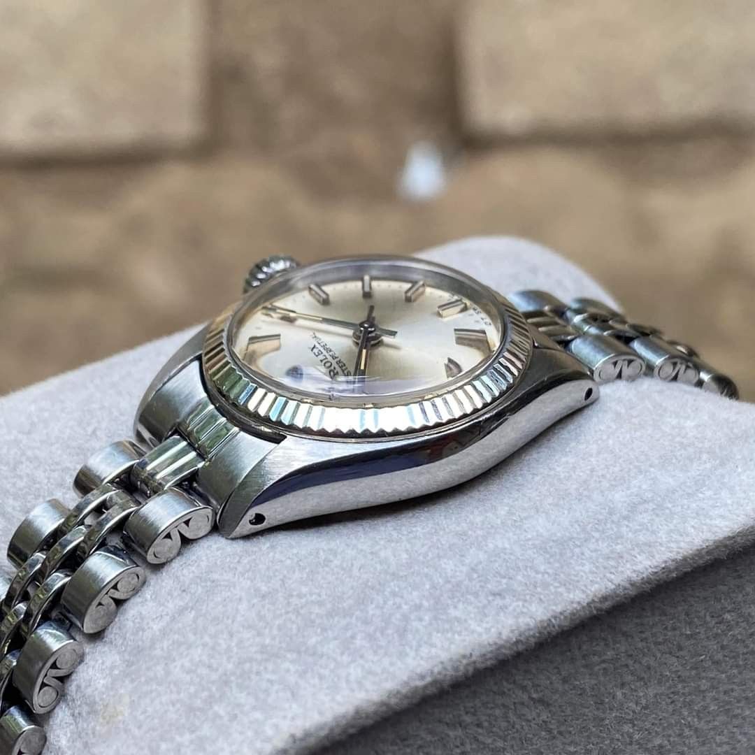 Rolex Oyster Perpetual Ref. 6719 Swiss Made Ladies Automatic Wristwatch ...