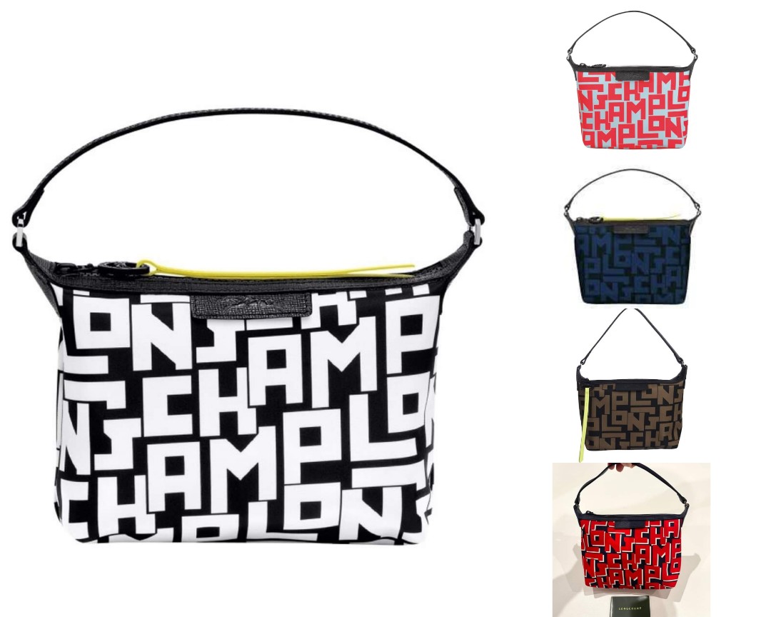 💯Longchamp LE PLIAGE LGP Clutch - Multicolor, Women's Fashion, Bags &  Wallets, Clutches on Carousell