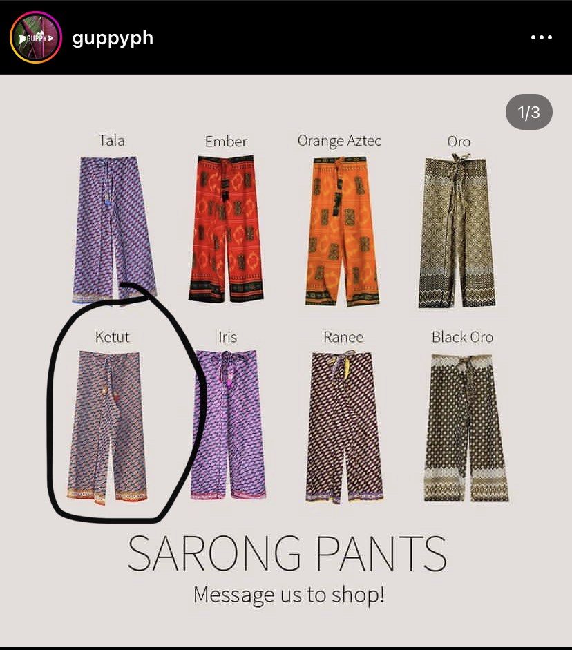 Sarong Pants Guppy Ph Womens Fashion Bottoms Other Bottoms On Carousell 