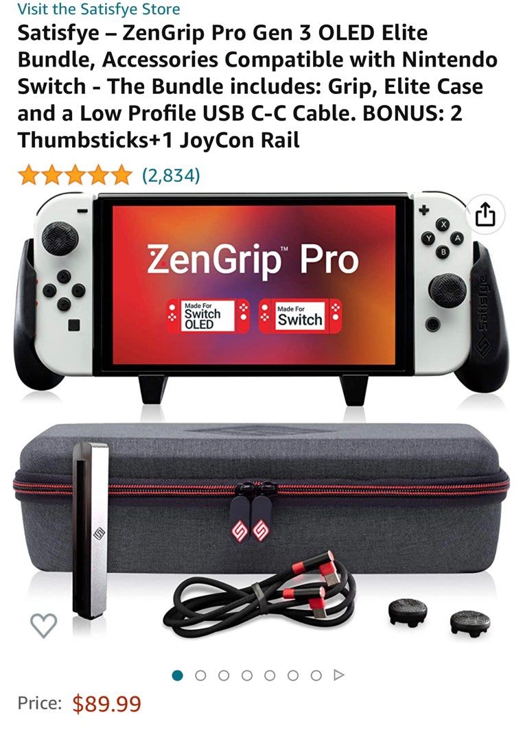 Satisfye grip best sale case switch