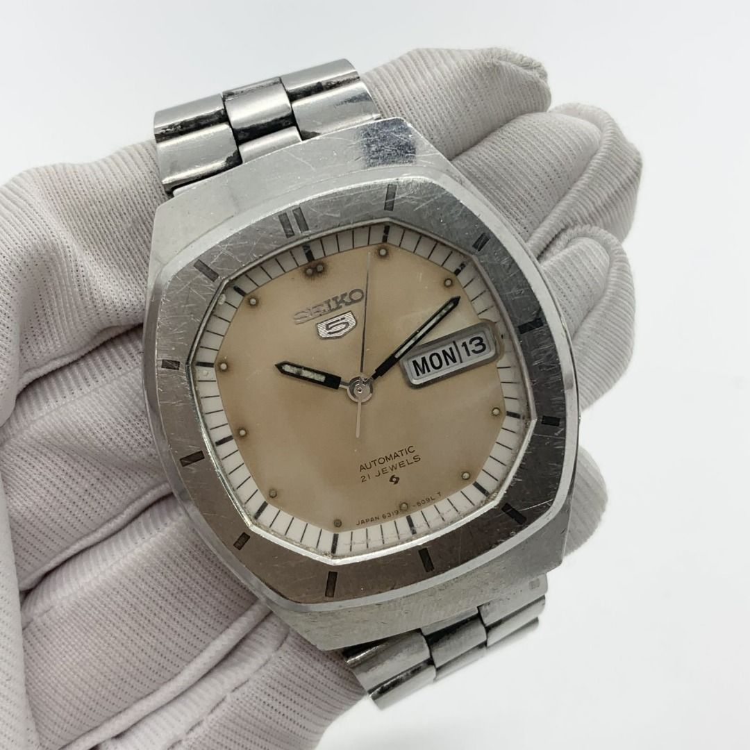 SEIKO 6319-5070 VINTAGE AUTOMATIC BOY'S WATCH 217026396 TI