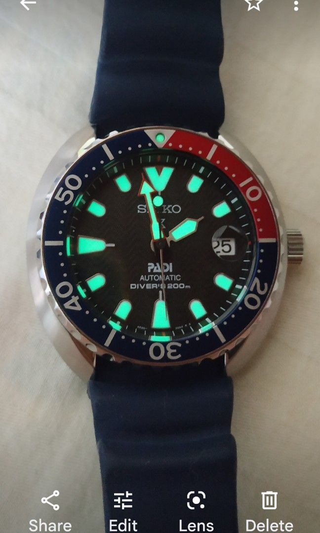 Seiko prospex turtle mini, Luxury, Watches on Carousell
