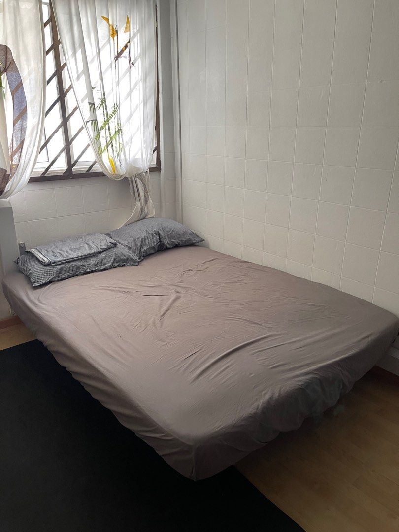 Selling my used Ikea Sofa Bed, Furniture & Home Living, Furniture, Bed