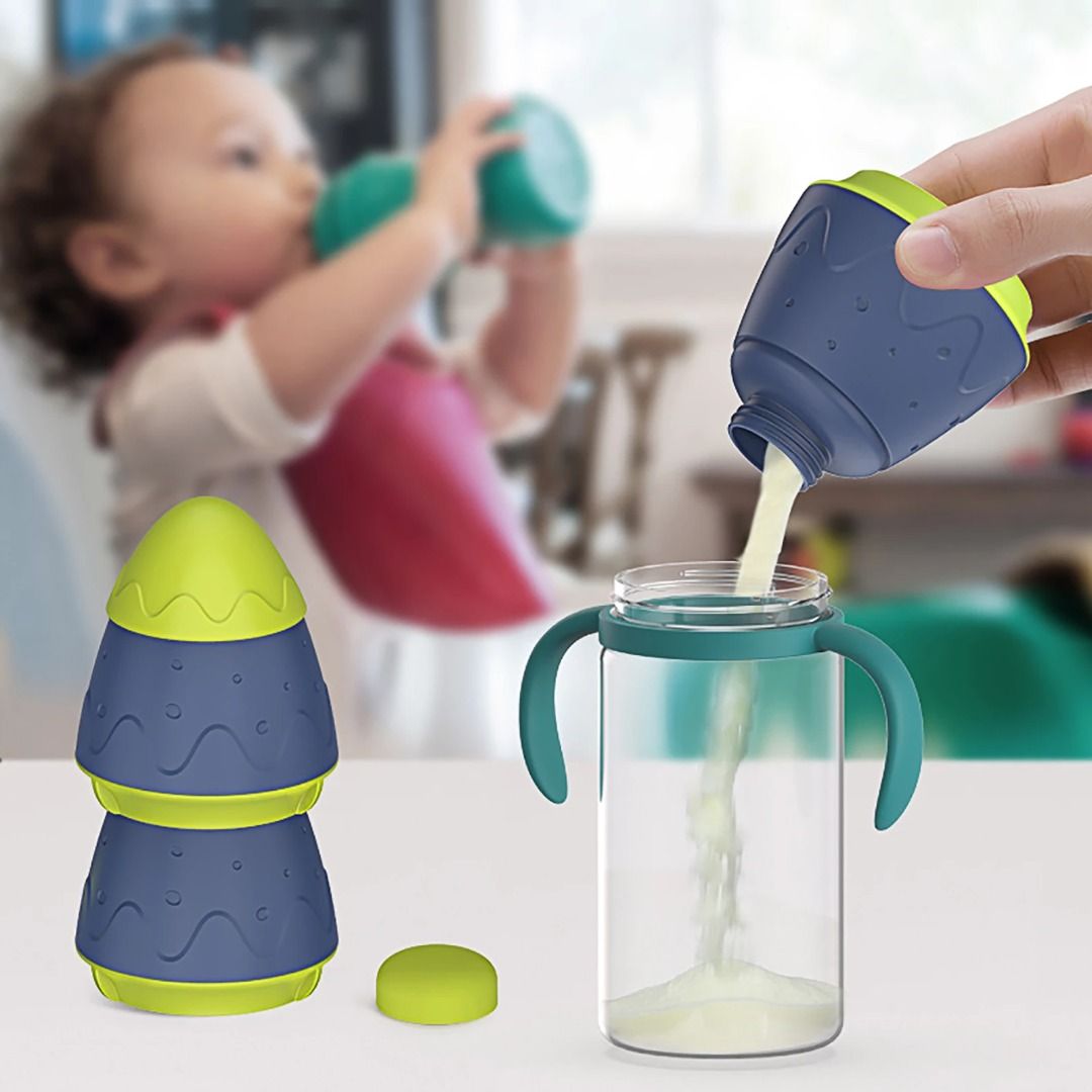 [SG Ready Stock] Formula Dispenser 3 Tier Stackable Milk Powder ...