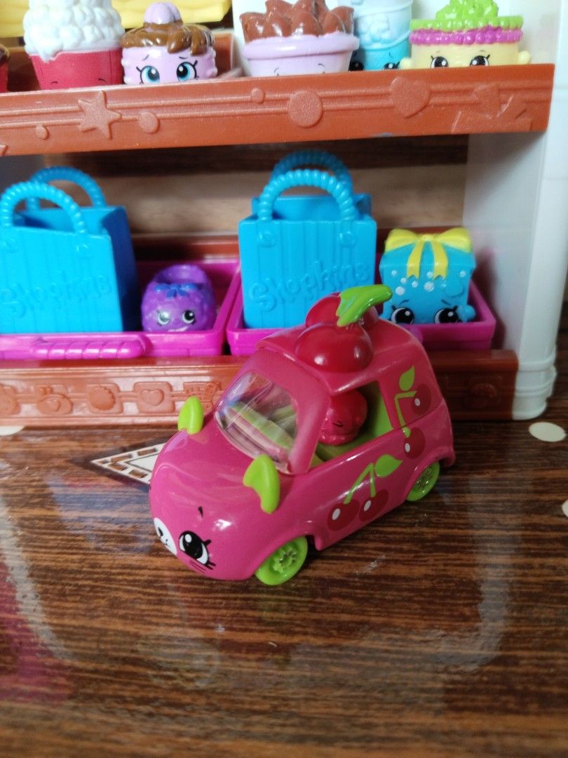 Shopkins playset with diecast car, Babies & Kids, Infant Playtime on Carousell