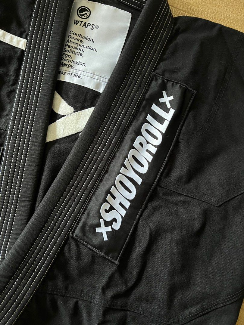 WTAPS KIMONO SHOYOROLL BLACK XLサイズ A3 ダブルタップス 柔道着 ブラック