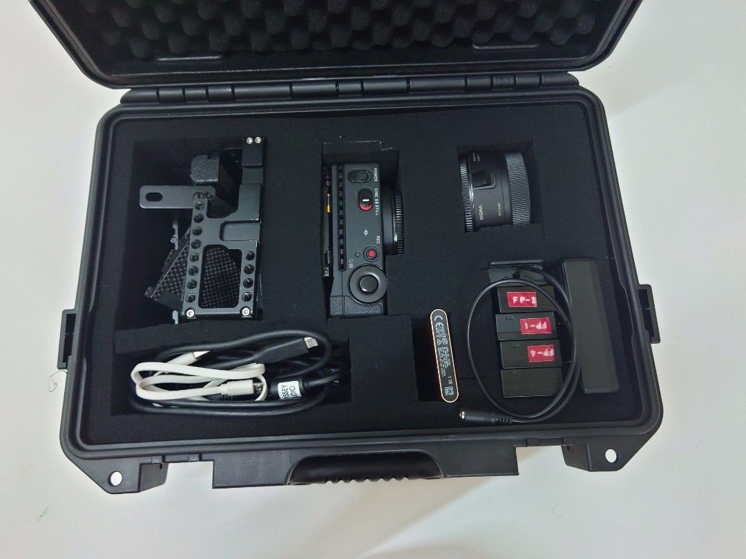 Sigma FP L Mount / Modified Flip Screen / Sigma MC21 L to EF Adapter