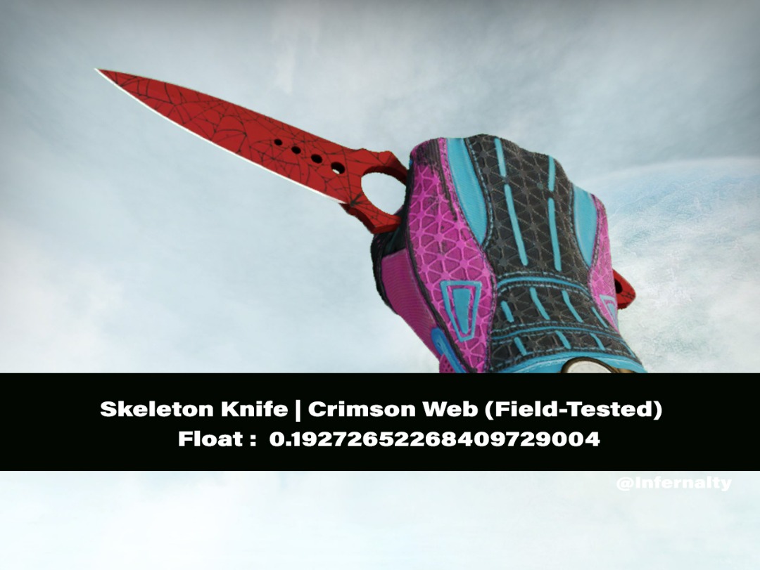Skeleton Knife Crimson  FT CSGO SKINS KNIVES, Video Gaming, Gaming