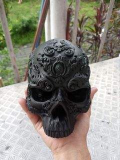 Skull victorian display