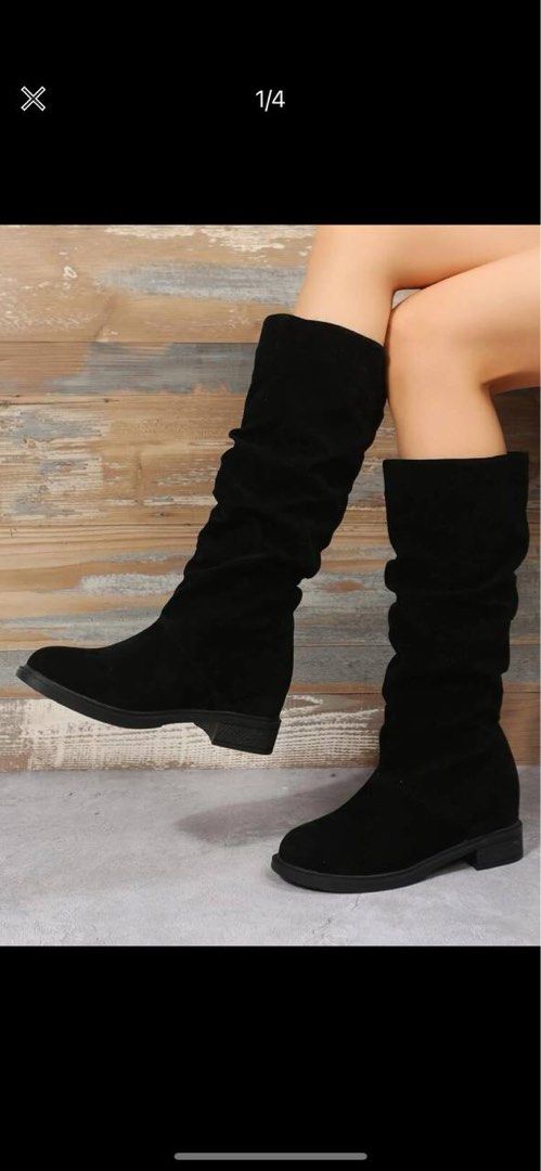 Wedge boots size 4 hotsell