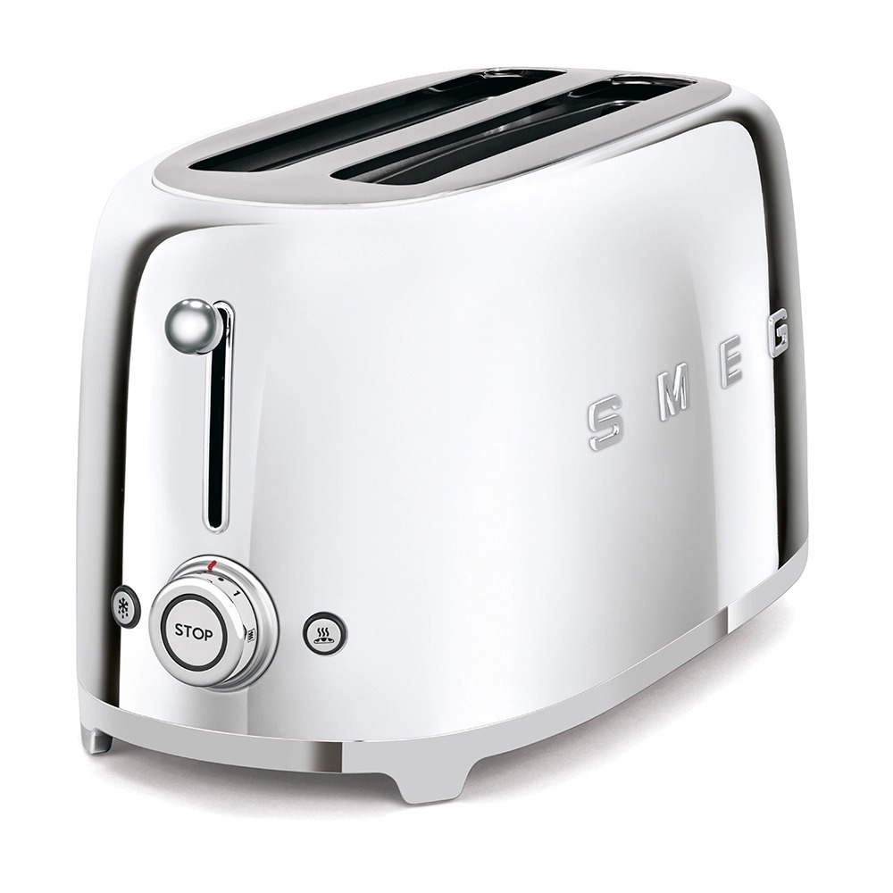 Smeg 2Slice Toaster Chrome, TV & Home Appliances, Kitchen Appliances