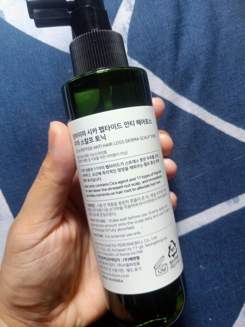 Some by mi Cica peptide anti hair loss tonic, Beauty & Personal Care