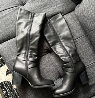Soul Naturalizer Frost black leather boots