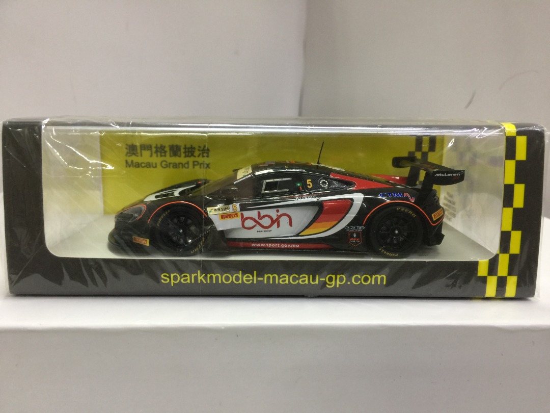 SPARK 1/43 McLaren 650S GT3 11th Macau GP FIA GT World Cup 2015 #5