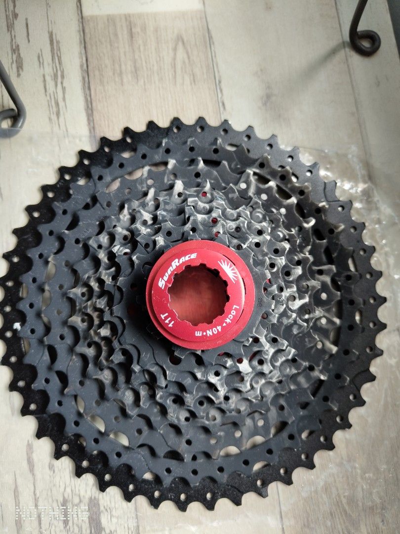 SUNRACE 10 Speed Cassette 46T wide ratio cassette, Sports Equipment ...