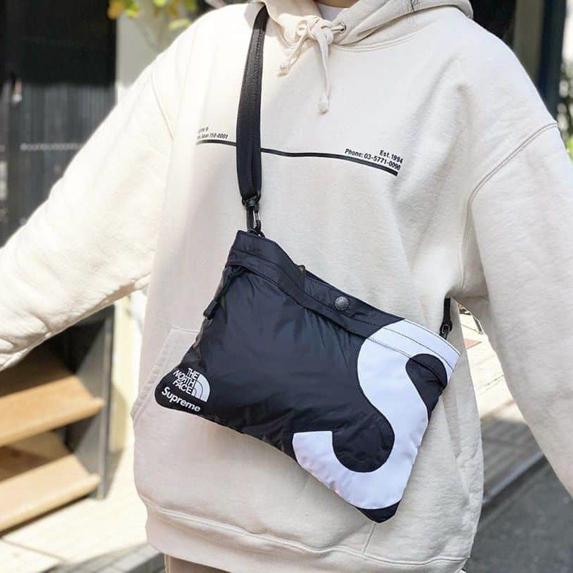 Supreme x The North Face S Logo Shoulder Bag