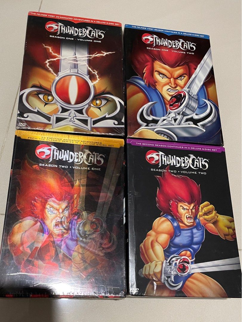Thundercats complete 80s cartoon series dvd collection, Hobbies & Toys,  Music & Media, CDs & DVDs on Carousell