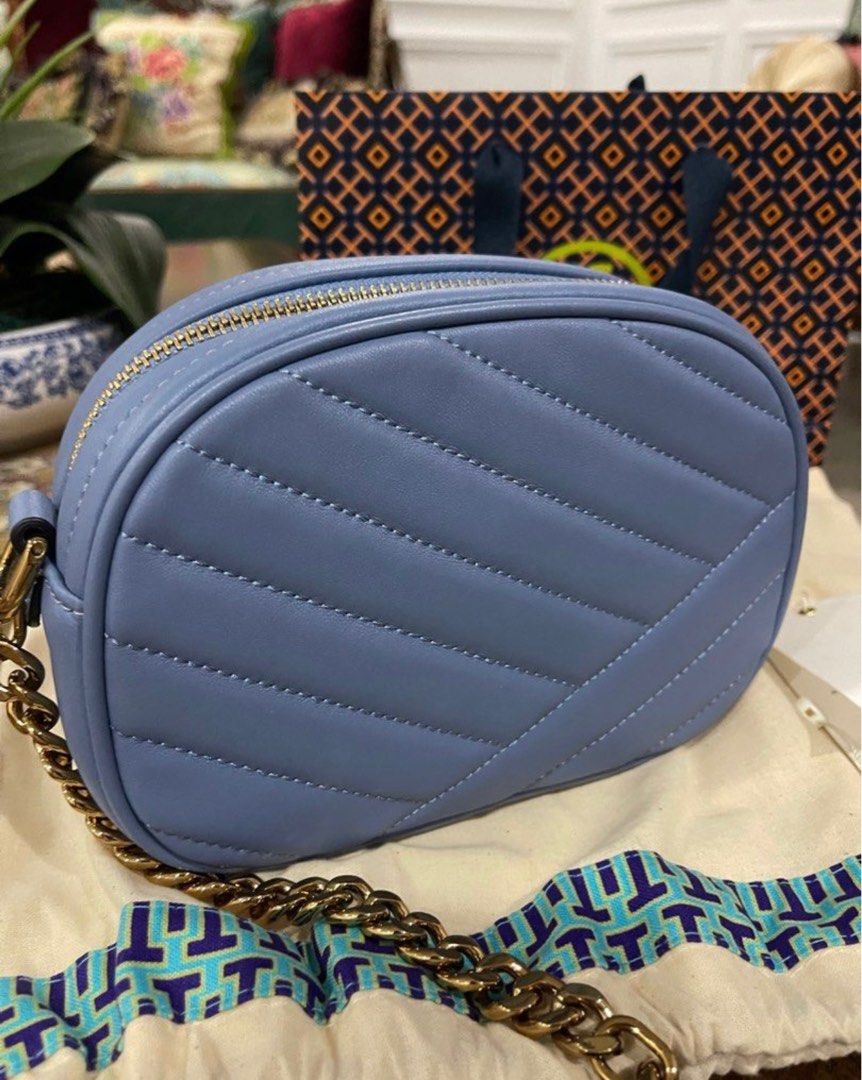 Tory Burch Kira Chevron Camera Bag, Women's Fashion, Bags & Wallets