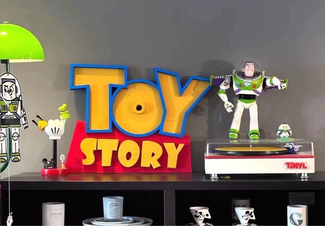 Toy Story logo sign board custom made, Furniture & Home Living, Home