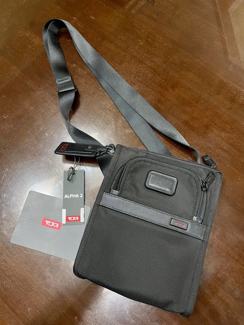 Tumi alpha sales 2 pocket bag