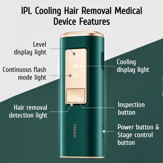 Ulike Diamond Blue Ice-cooling Hair Removal Device *Painless