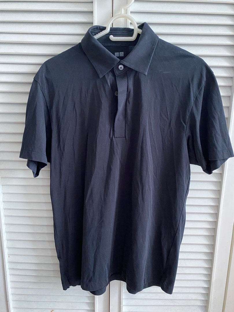 Uniqlo Airism Polo Shirt, Men's Fashion, Tops & Sets, Tshirts & Polo ...