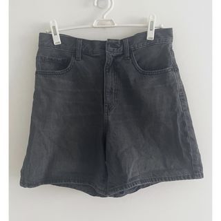 Uniqlo Denim Shorts in Dark Grey