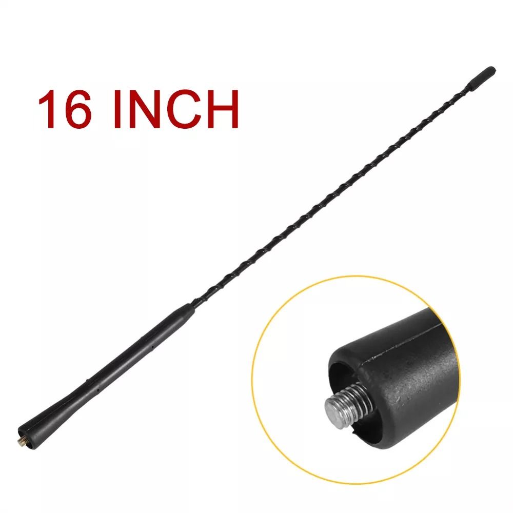 Universal Car Auto Am Fm Radio Mast Power Electric Aerial Automatic Antenna Kit - Foto 9