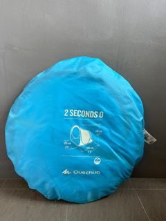 Used Decathlon 2 seconds camping shelter
