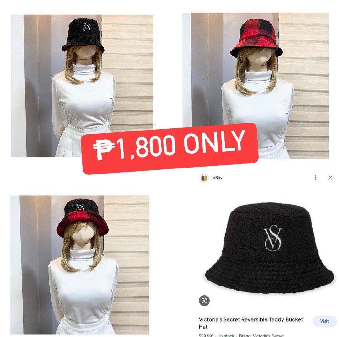 Victoria secret bucket hat on sale