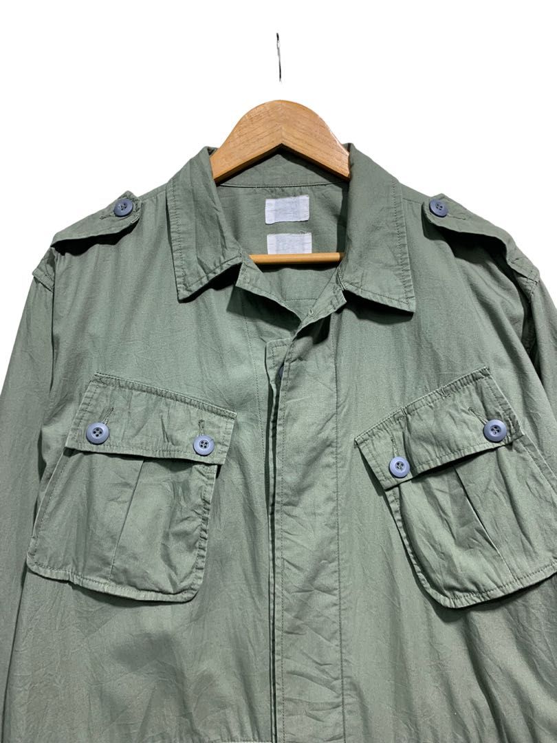 VTG US ARMY SLANG POCKET UTILITY JACKET, Men's Fashion, Coats, Jackets