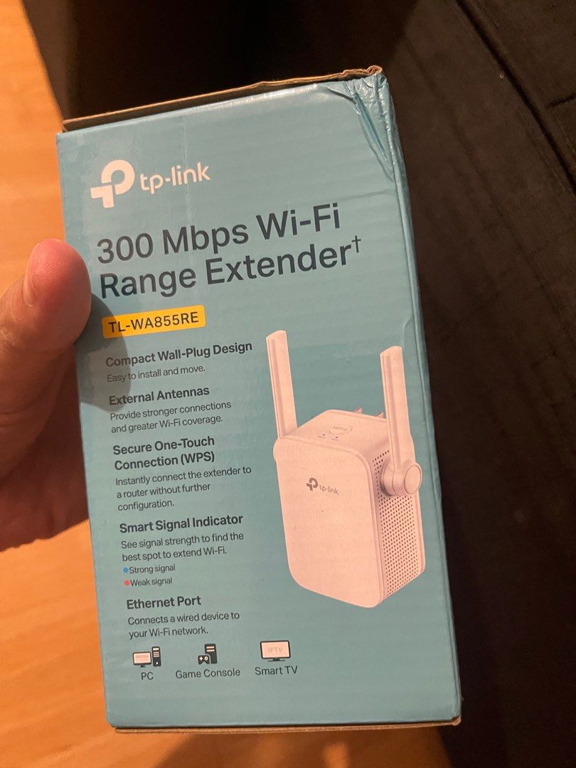 Wifi Range Extender TP-Link TL-WA855RE (BRANDNEW), Computers & Tech ...
