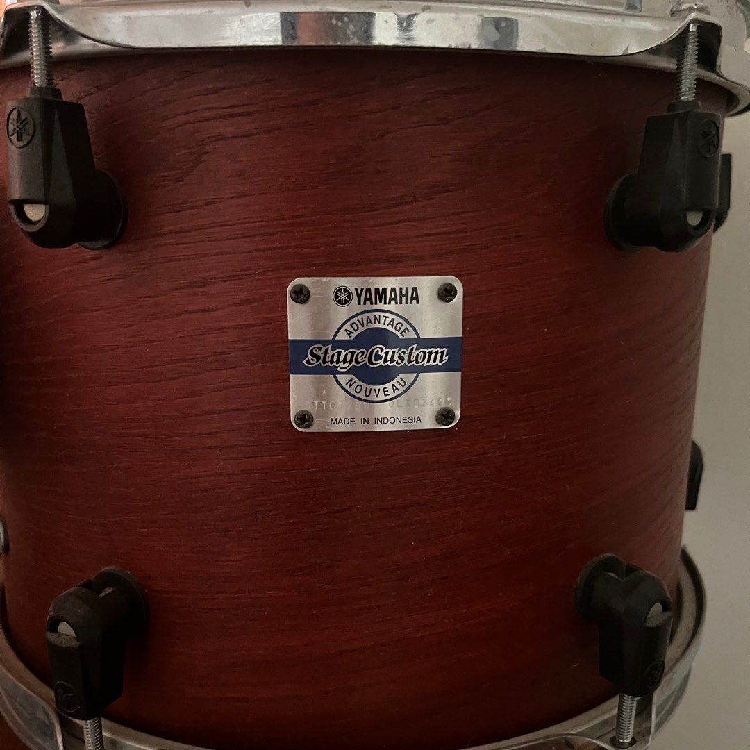 Yamaha Bass Drum with Beatles logo for deco, Hobbies & Toys, Music