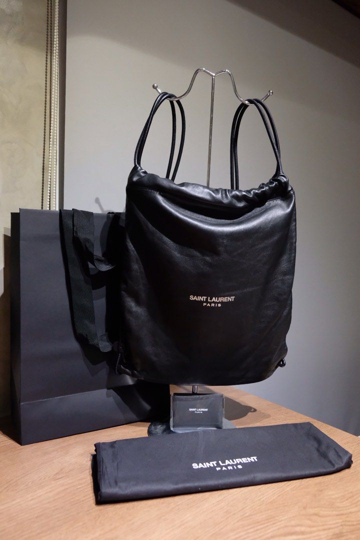Ysl drawstring deals bag