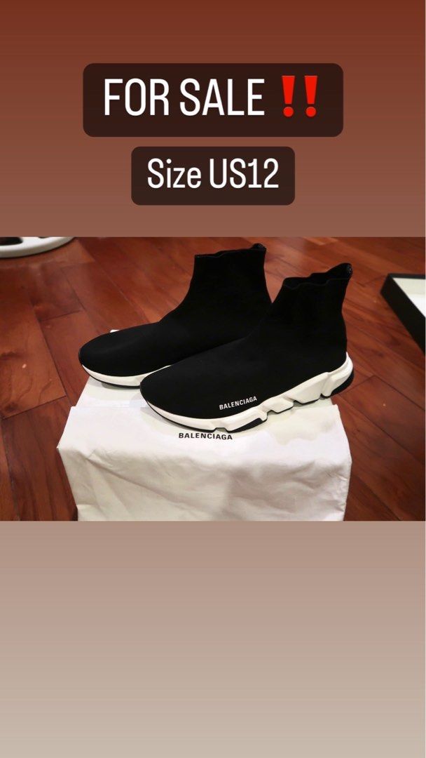 balenciaga speed trainer mens silver