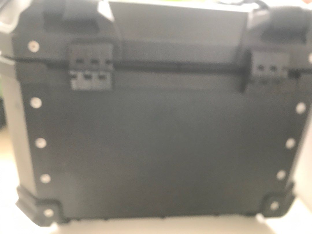 Used Top Box 45litre aluminium top box, Motorcycles, Motorcycle Accessories on Carousell