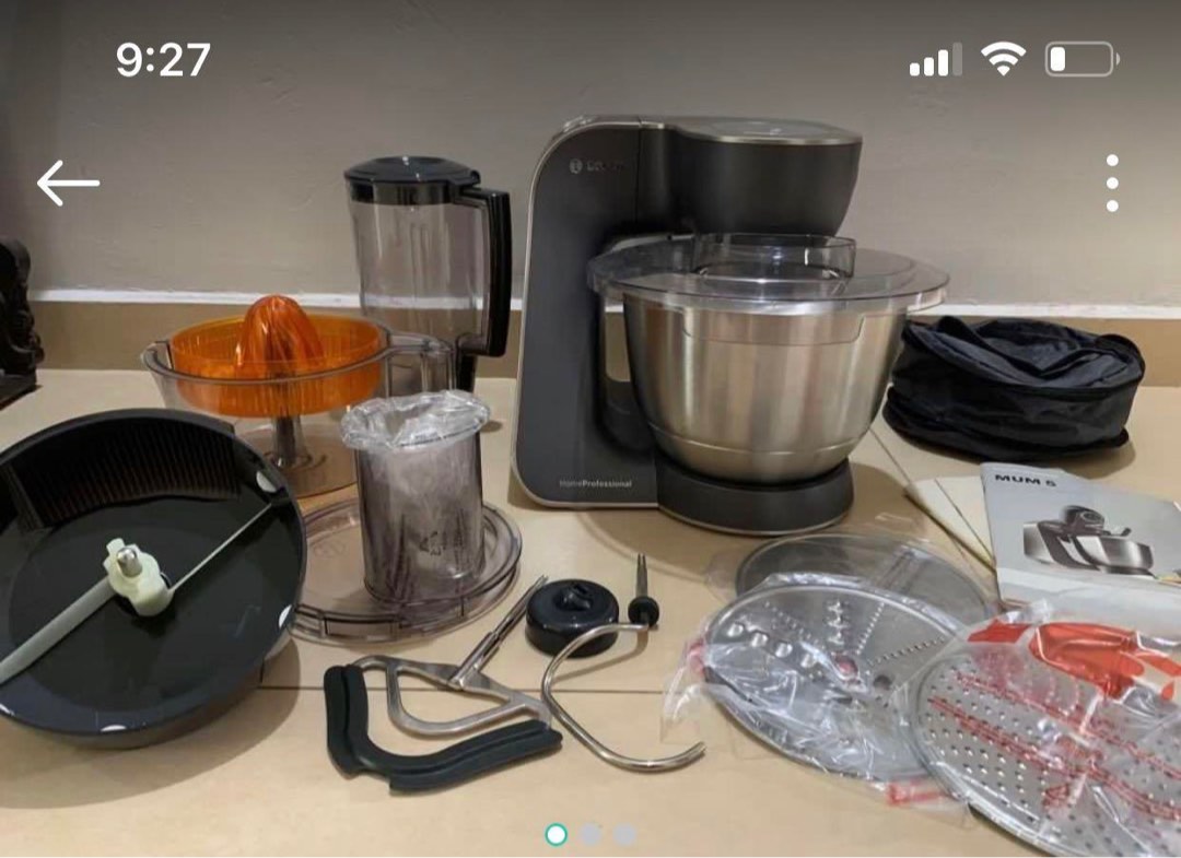 7in1 Bosch mixer/blender/food processor, TV & Home Appliances