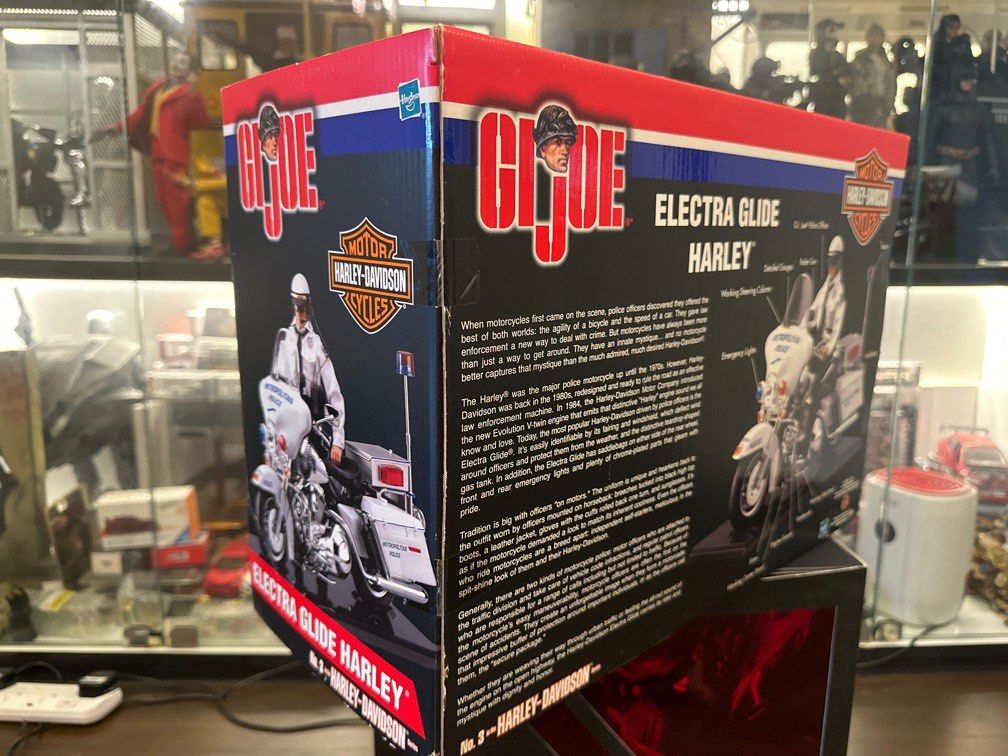 Gi joe on sale electra glide harley