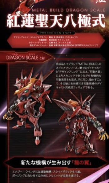 行版紅蓮聖天八極式Metal Build Dragon Scale Code Geass 叛逆的魯魯修