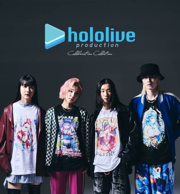 代購」 glamb x hololive 合作商品t-shirt / 衛衣, 興趣及遊戲, 收藏品