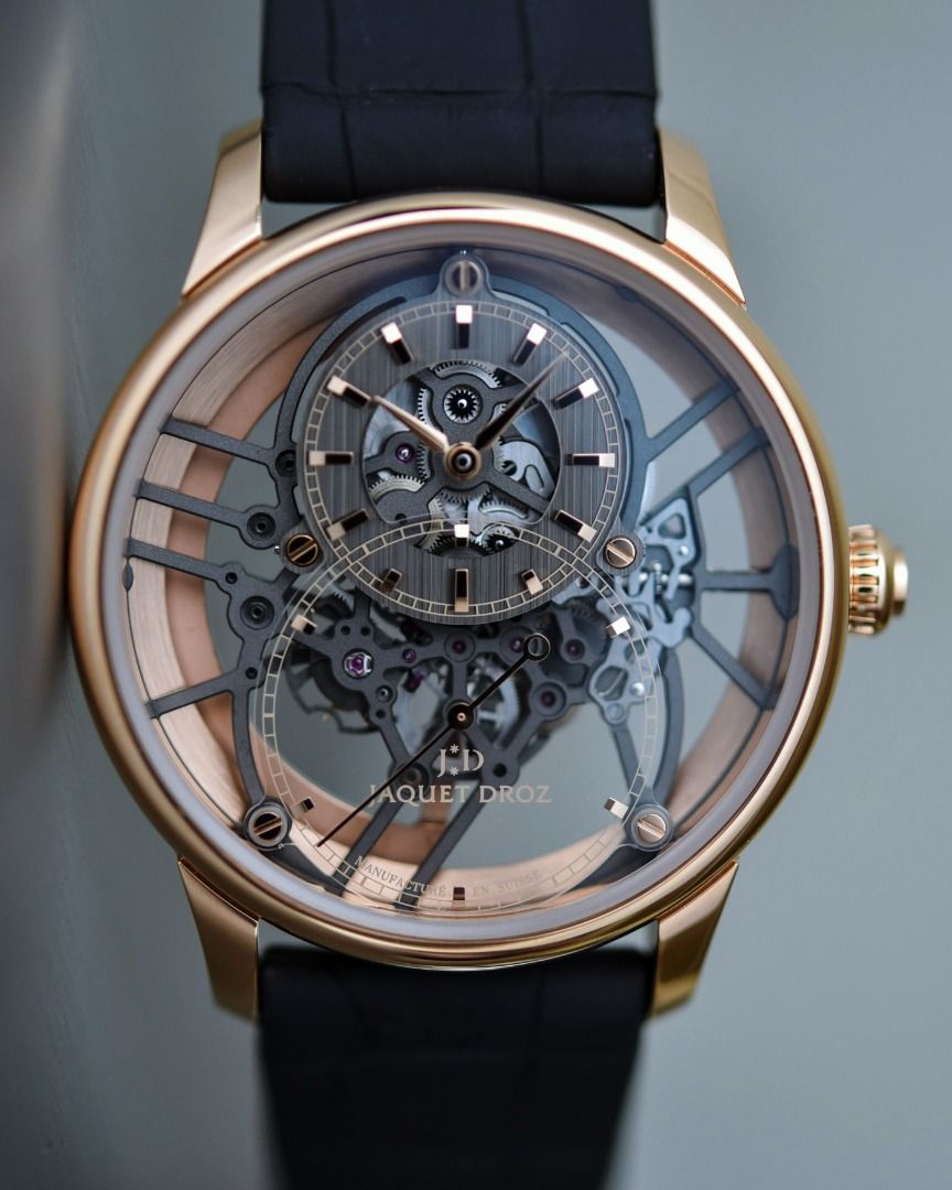 雅克德罗Jaquet Droz Grande Seconde Skelet-One Red Gold J003523241 
