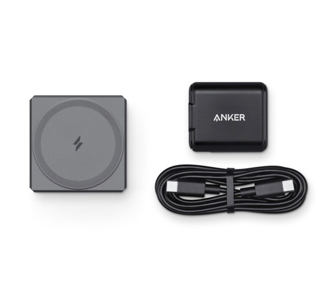 全新New ! Anker Cube 3 in 1 MagSafe Cube 禮物iphone 14 無線充電器