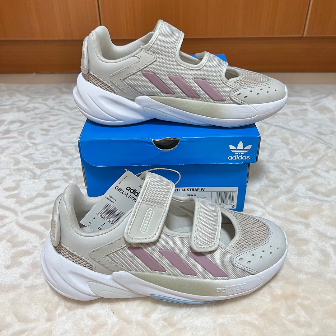 White adidas hot sale with strap