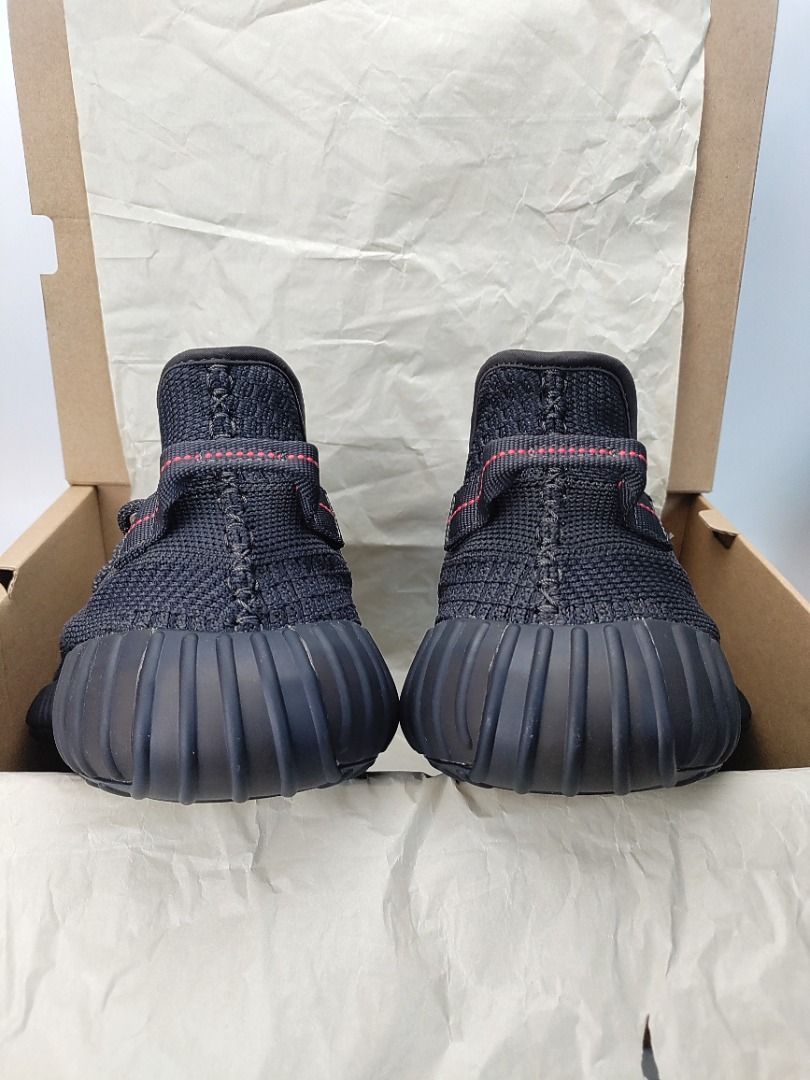 adidas Yeezy Boost 350 V2 Static Black Non Reflective Size 14M Men s Fashion Footwear Sneakers on Carousell