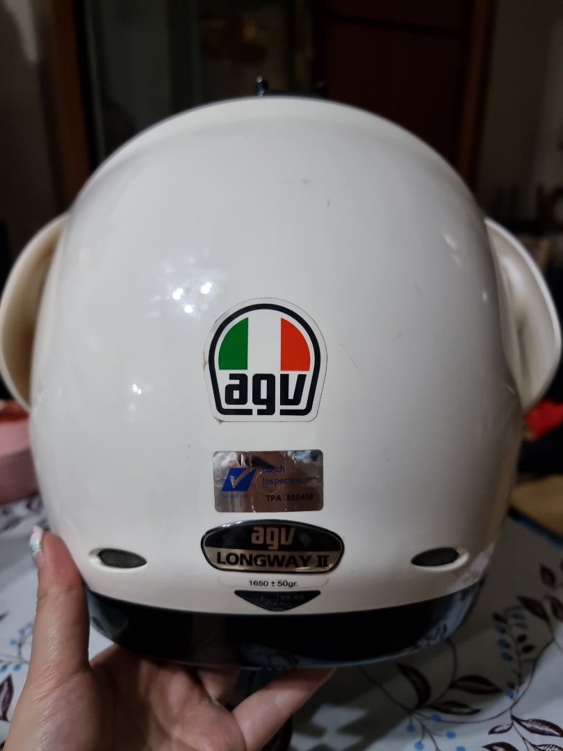AGV Longway 2 Helmet, Motorcycles, Motorcycle Apparel on Carousell
