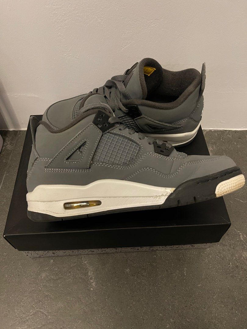 All gray discount jordan 4