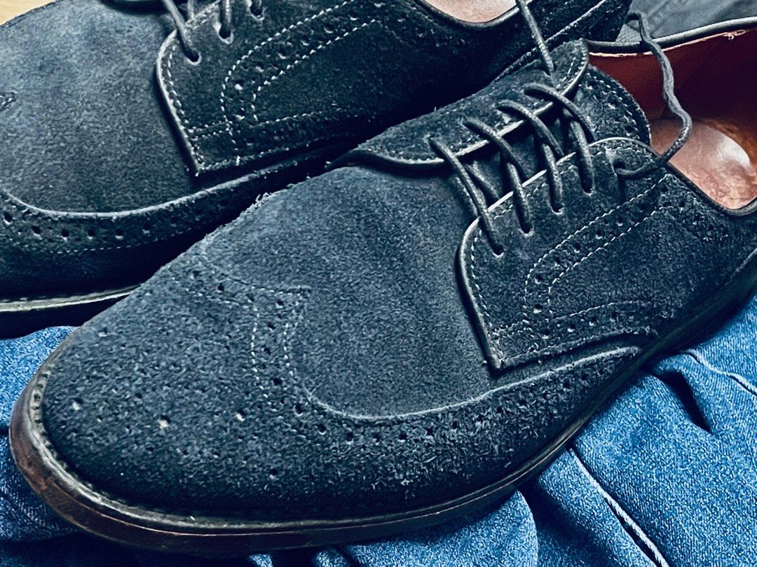 Allen edmonds clearance blue shoes