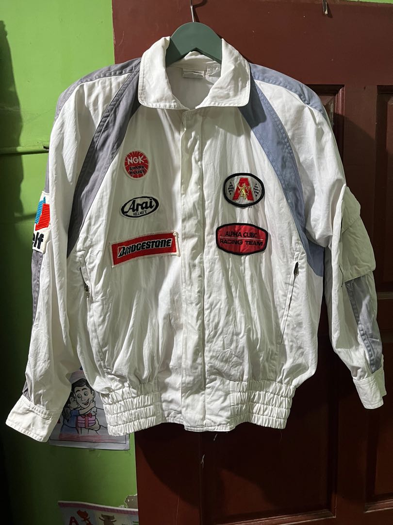 スタジャン　ALPHA CUBIC RACING TEAM 美品 スタジャン ALPHA CUBIC RACING TEAM 美品 【公式通販】