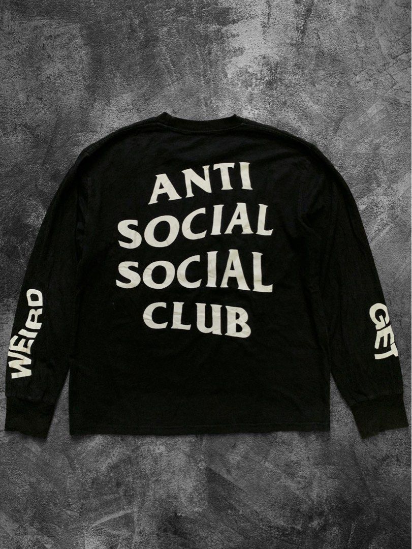 Anti social social club long sleeve discount