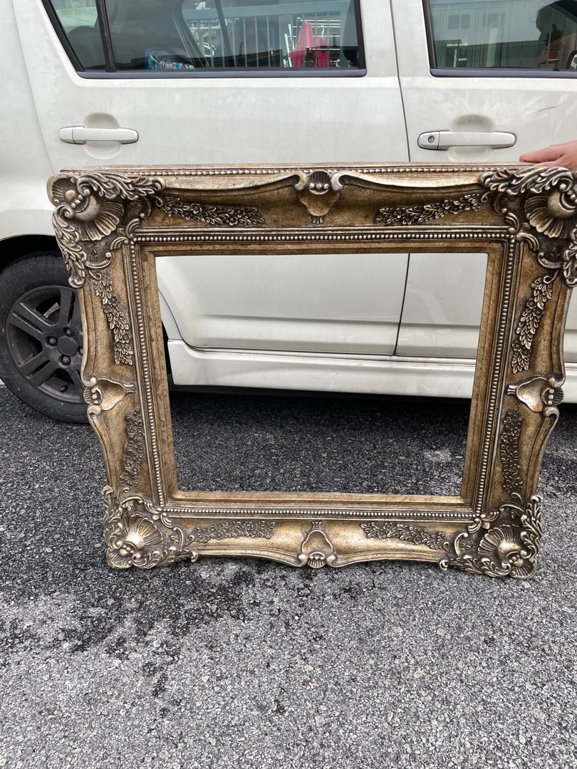Antique wall frame, Furniture & Home Living, Home Decor, Frames